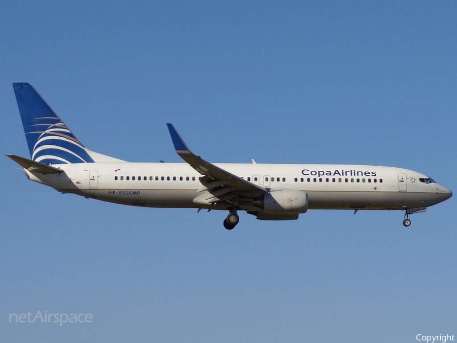 Copa Airlines Boeing 737-8V3 (HP-1522CMP) | Photo 95923