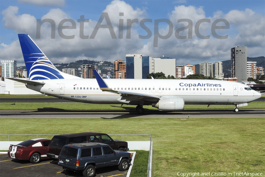 Copa Airlines Boeing 737-8V3 (HP-1526CMP) | Photo 253419