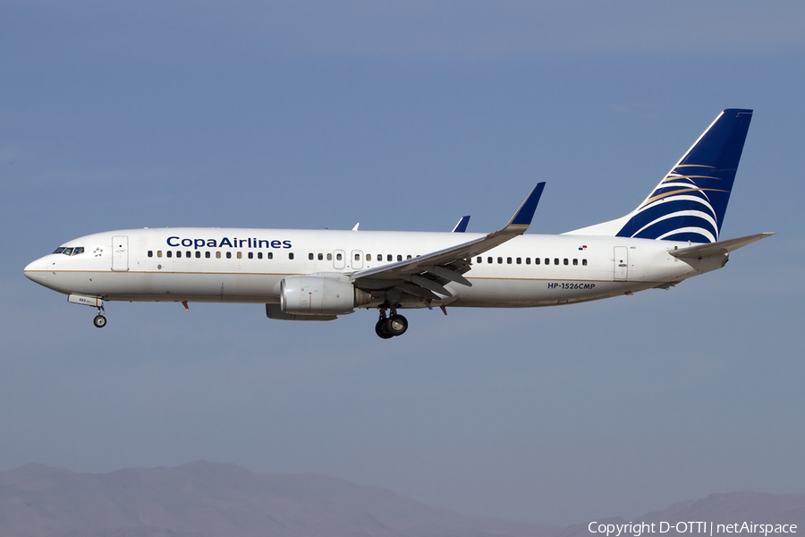 Copa Airlines Boeing 737-8V3 (HP-1526CMP) | Photo 425712
