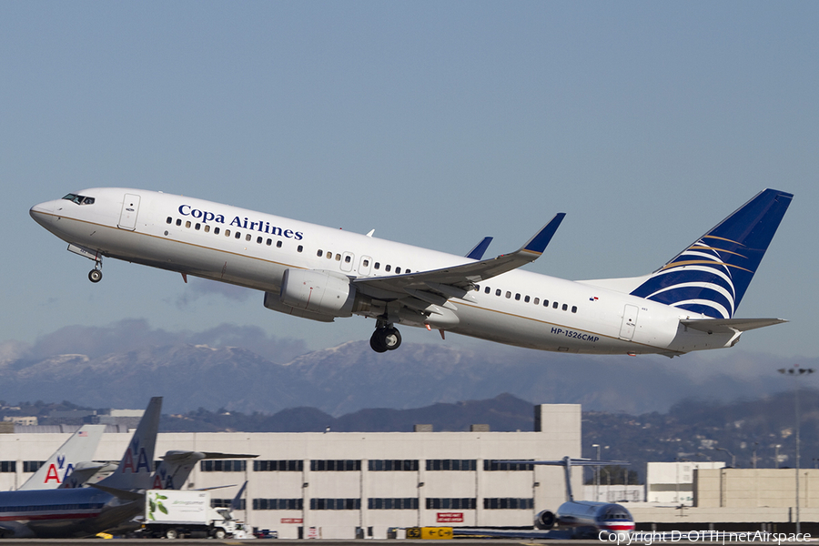 Copa Airlines Boeing 737-8V3 (HP-1526CMP) | Photo 334589