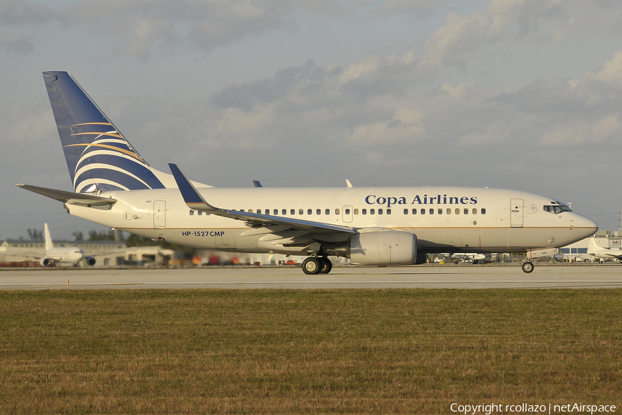 Copa Airlines Boeing 737-7V3 (HP-1527CMP) | Photo 19231