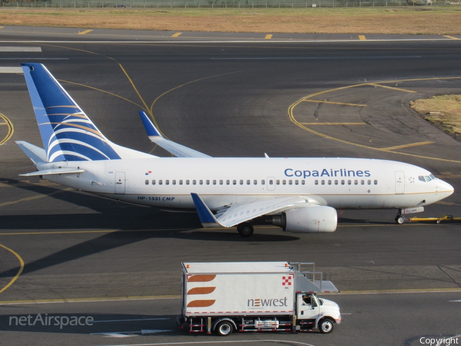 Copa Airlines Boeing 737-7V3 (HP-1531CMP) | Photo 377807