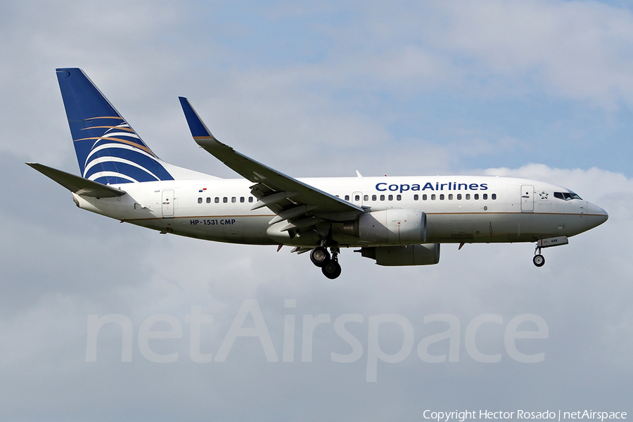 Copa Airlines Boeing 737-7V3 (HP-1531CMP) | Photo 199233