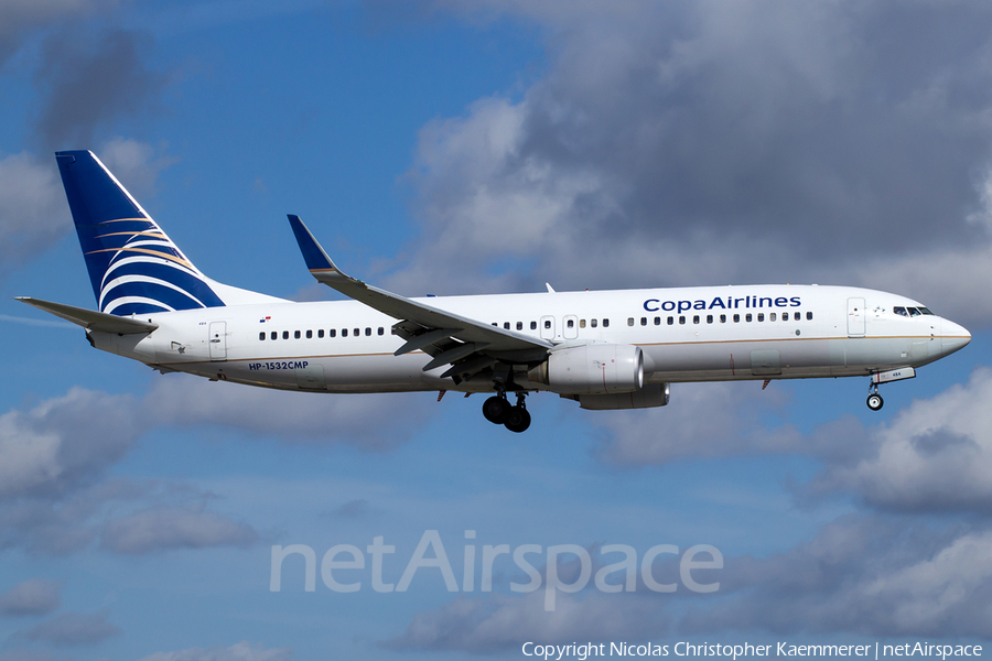 Copa Airlines Boeing 737-8V3 (HP-1532CMP) | Photo 122343