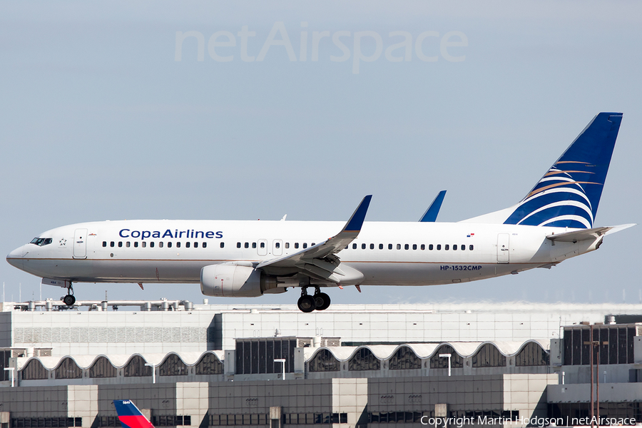 Copa Airlines Boeing 737-8V3 (HP-1532CMP) | Photo 65566