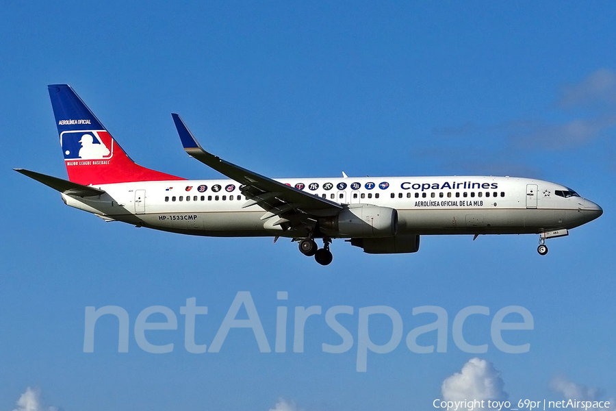 Copa Airlines Boeing 737-8V3 (HP-1533CMP) | Photo 96275