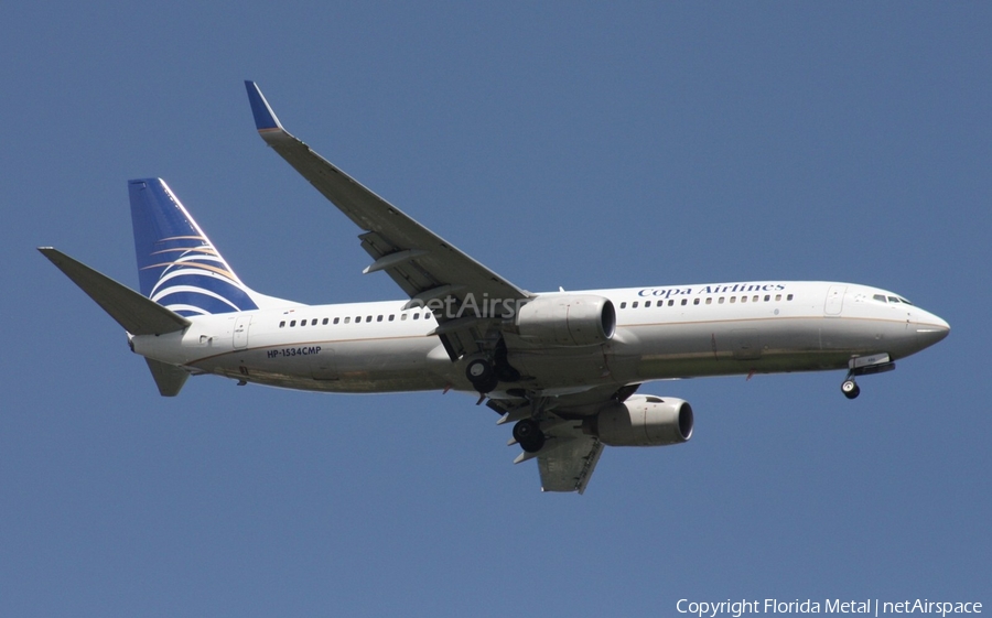 Copa Airlines Boeing 737-8V3 (HP-1534CMP) | Photo 298060