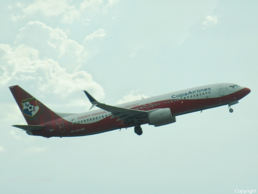 Copa Airlines Boeing 737-8V3 (HP-1534CMP) | Photo 522406