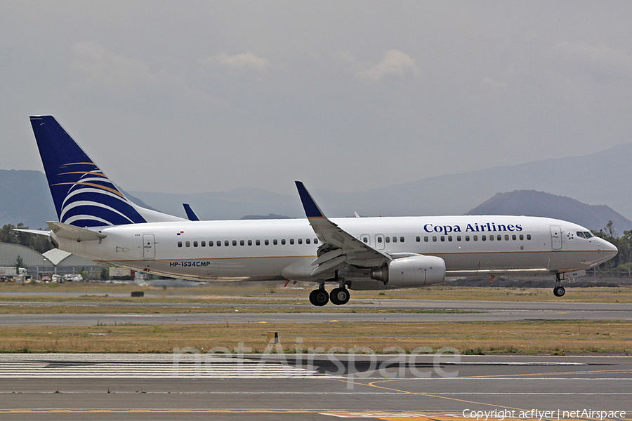 Copa Airlines Boeing 737-8V3 (HP-1534CMP) | Photo 285146
