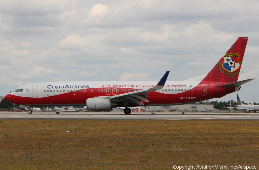 Copa Airlines Boeing 737-8V3 (HP-1534CMP) | Photo 235740