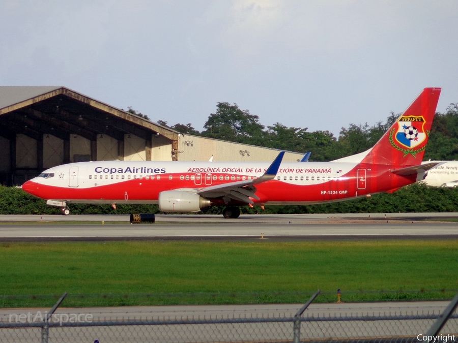Copa Airlines Boeing 737-8V3 (HP-1534CMP) | Photo 96305