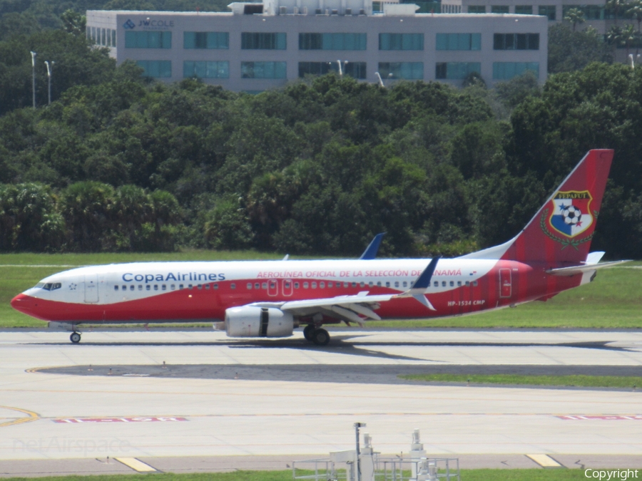 Copa Airlines Boeing 737-8V3 (HP-1534CMP) | Photo 518089