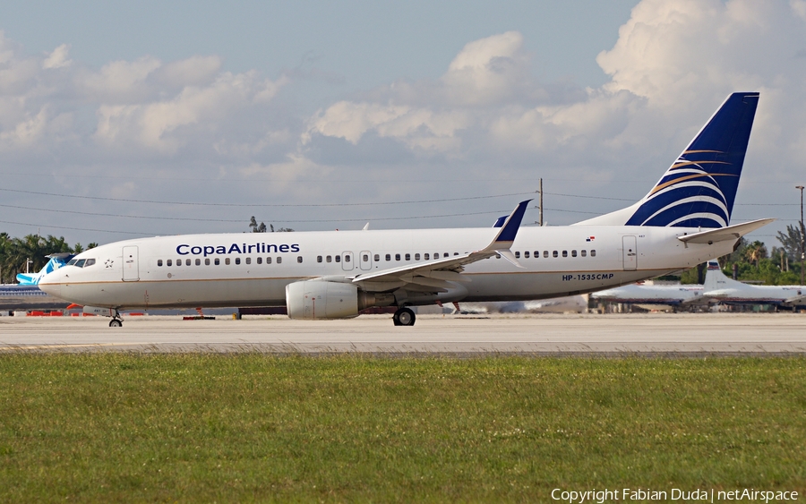 Copa Airlines Boeing 737-8V3 (HP-1535CMP) | Photo 324574