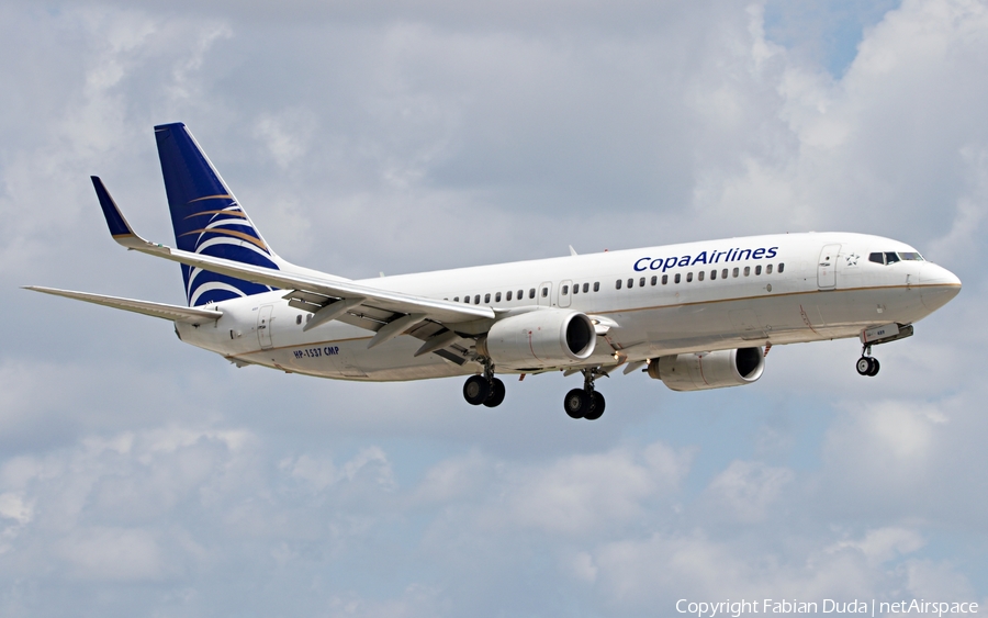 Copa Airlines Boeing 737-8V3 (HP-1537CMP) | Photo 324575