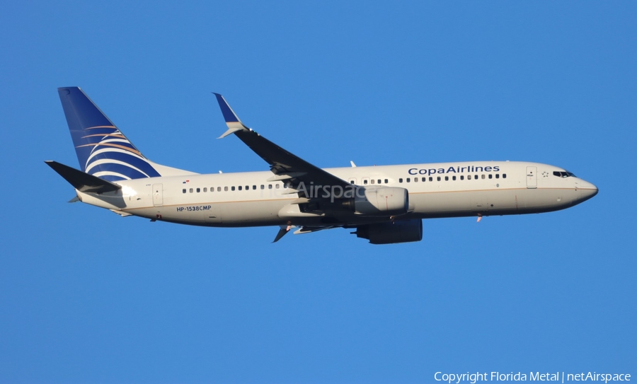 Copa Airlines Boeing 737-8V3 (HP-1538CMP) | Photo 608074