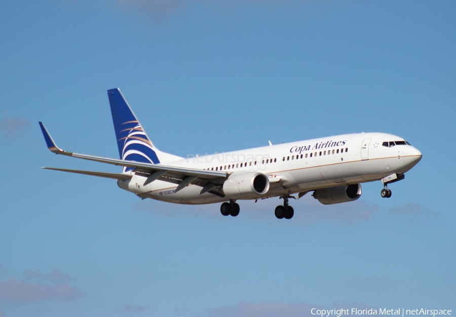 Copa Airlines Boeing 737-8V3 (HP-1538CMP) | Photo 298061