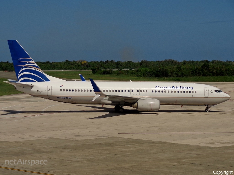 Copa Airlines Boeing 737-8V3 (HP-1538CMP) | Photo 107056