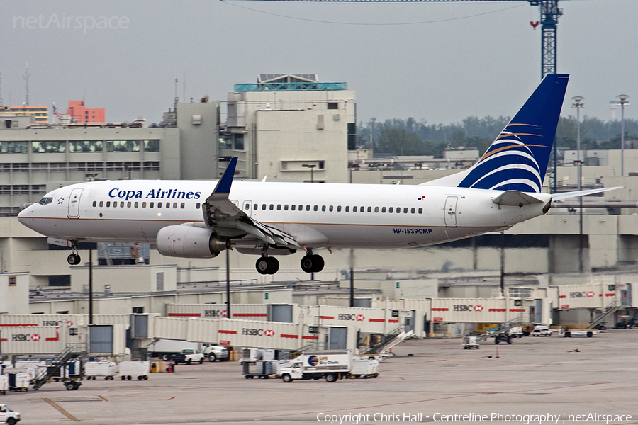 Copa Airlines Boeing 737-8V3 (HP-1539CMP) | Photo 37789