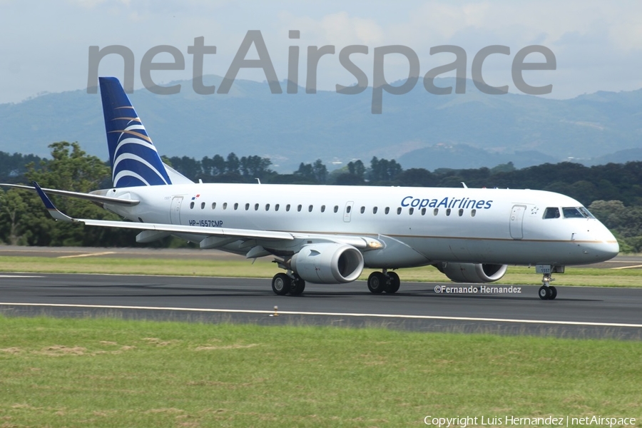 Copa Airlines Embraer ERJ-190AR (ERJ-190-100IGW) (HP-1557CMP) | Photo 183054