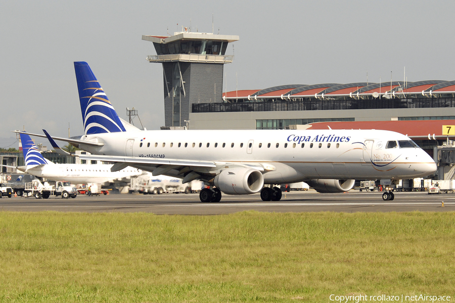 Copa Airlines Embraer ERJ-190AR (ERJ-190-100IGW) (HP-1560CMP) | Photo 11011