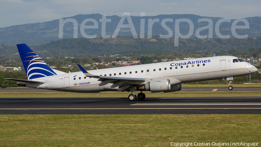 Copa Airlines Embraer ERJ-190AR (ERJ-190-100IGW) (HP-1560CMP) | Photo 145153