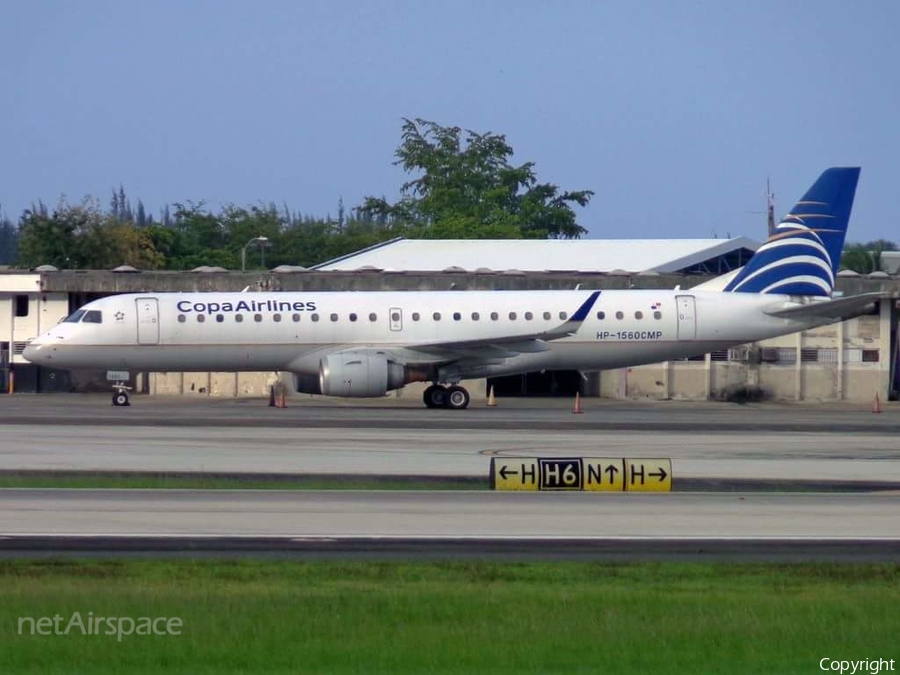 Copa Airlines Embraer ERJ-190AR (ERJ-190-100IGW) (HP-1560CMP) | Photo 90568