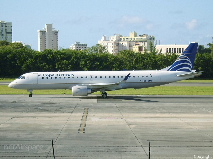 Copa Airlines Embraer ERJ-190AR (ERJ-190-100IGW) (HP-1561CMP) | Photo 81815