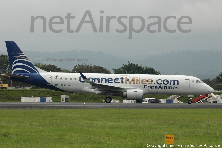 Copa Airlines Embraer ERJ-190AR (ERJ-190-100IGW) (HP-1564CMP) | Photo 155790