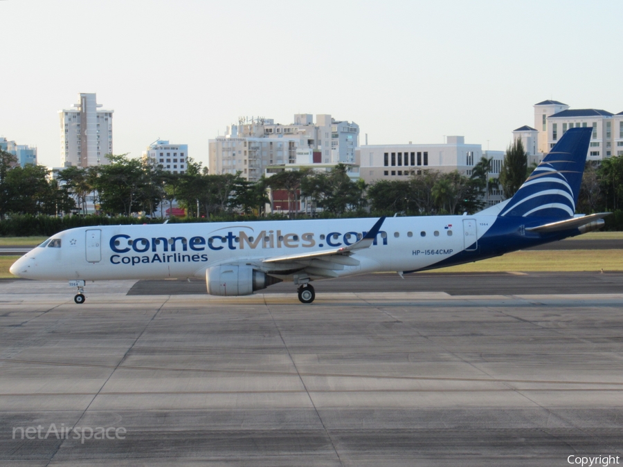 Copa Airlines Embraer ERJ-190AR (ERJ-190-100IGW) (HP-1564CMP) | Photo 306218