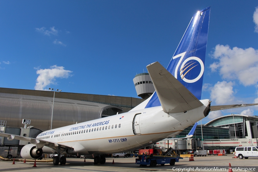 Copa Airlines Boeing 737-8V3 (HP-1711CMP) | Photo 206056