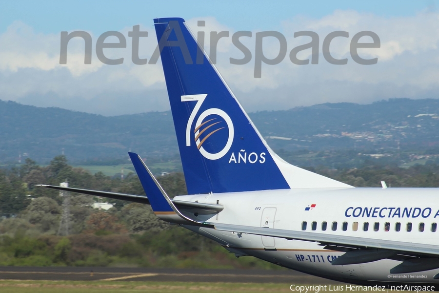 Copa Airlines Boeing 737-8V3 (HP-1711CMP) | Photo 205518