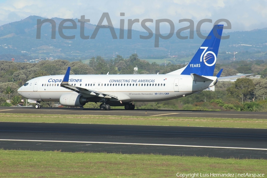 Copa Airlines Boeing 737-8V3 (HP-1711CMP) | Photo 206664