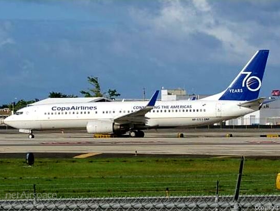 Copa Airlines Boeing 737-8V3 (HP-1711CMP) | Photo 203687