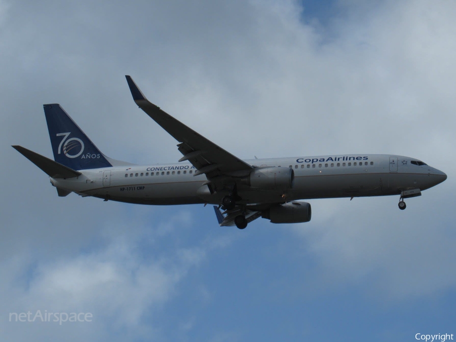 Copa Airlines Boeing 737-8V3 (HP-1711CMP) | Photo 222201