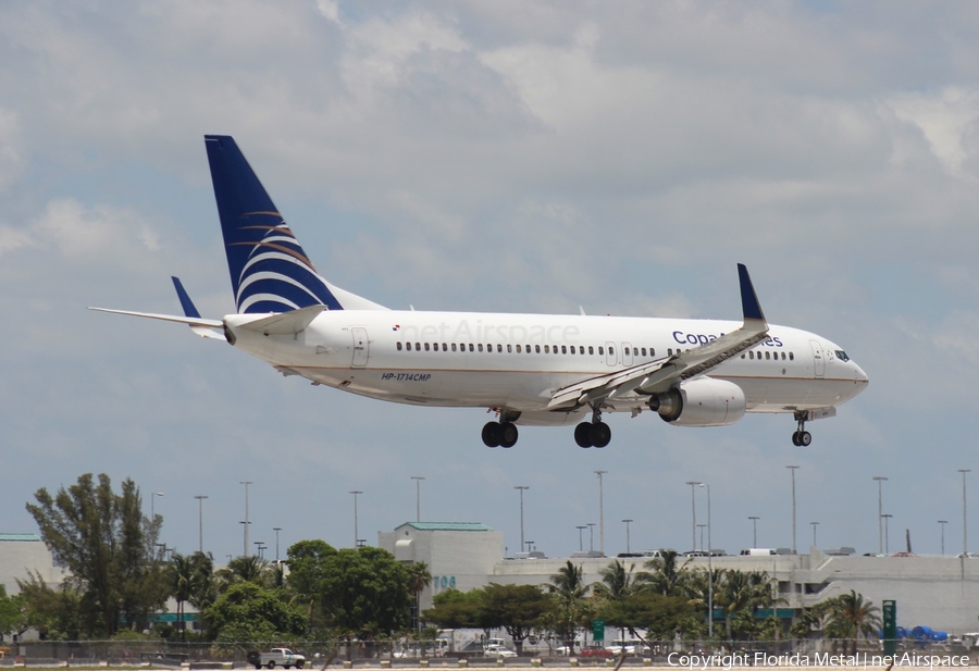 Copa Airlines Boeing 737-8V3 (HP-1714CMP) | Photo 320890