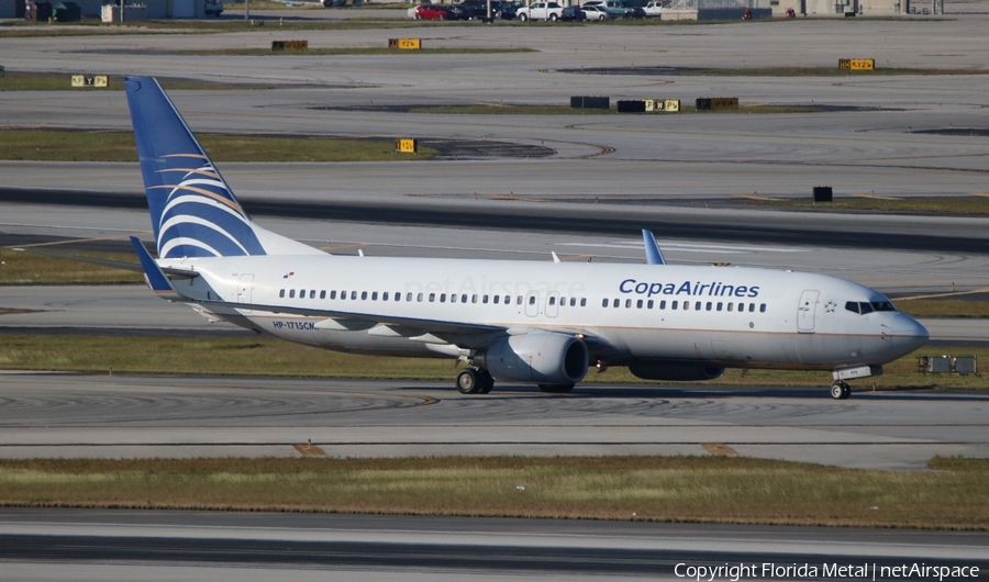 Copa Airlines Boeing 737-8V3 (HP-1715CMP) | Photo 300005