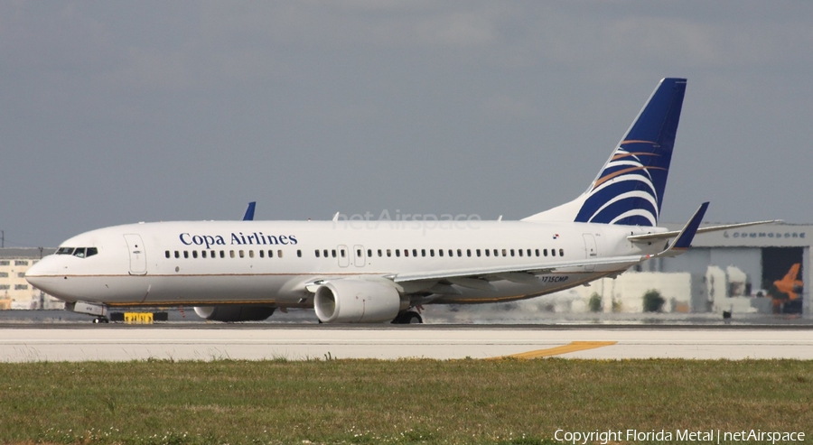 Copa Airlines Boeing 737-8V3 (HP-1715CMP) | Photo 307155
