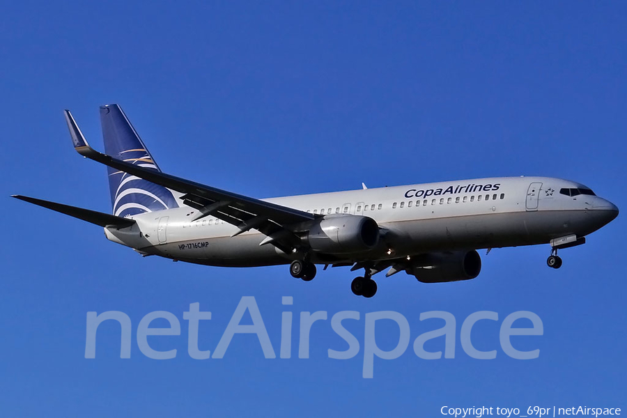 Copa Airlines Boeing 737-8V3 (HP-1716CMP) | Photo 68205