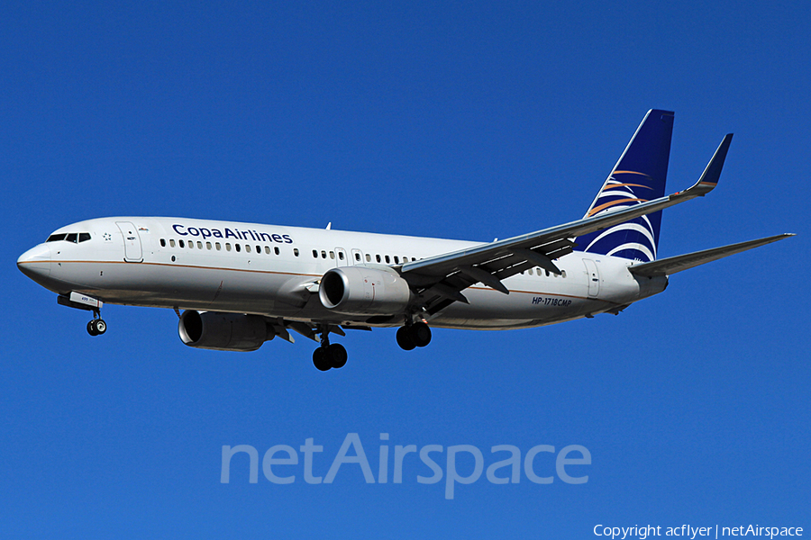 Copa Airlines Boeing 737-8V3 (HP-1718CMP) | Photo 171424