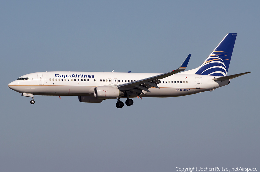 Copa Airlines Boeing 737-8V3 (HP-1718CMP) | Photo 42790