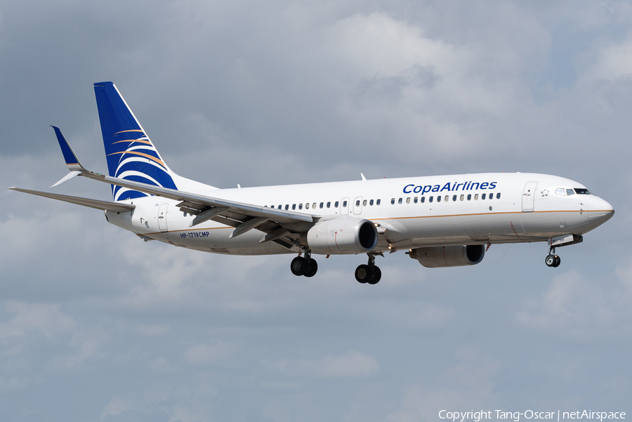 Copa Airlines Boeing 737-8V3 (HP-1719CMP) | Photo 453013