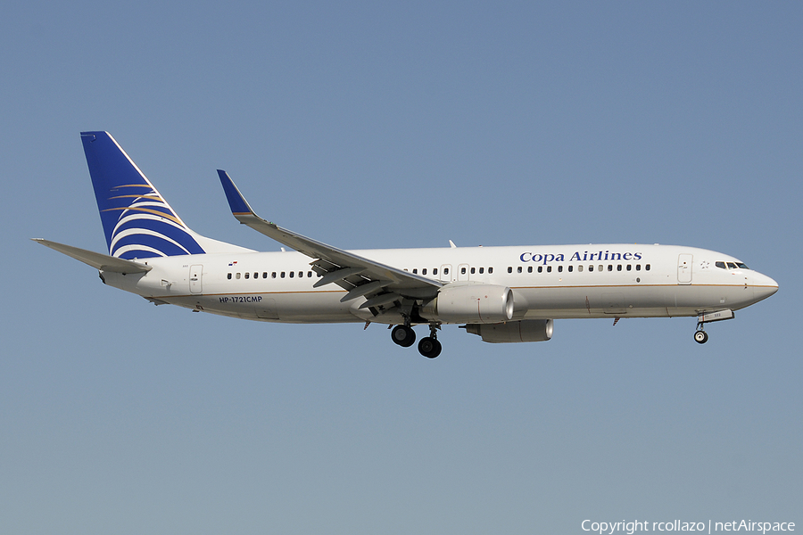 Copa Airlines Boeing 737-8V3 (HP-1721CMP) | Photo 24106