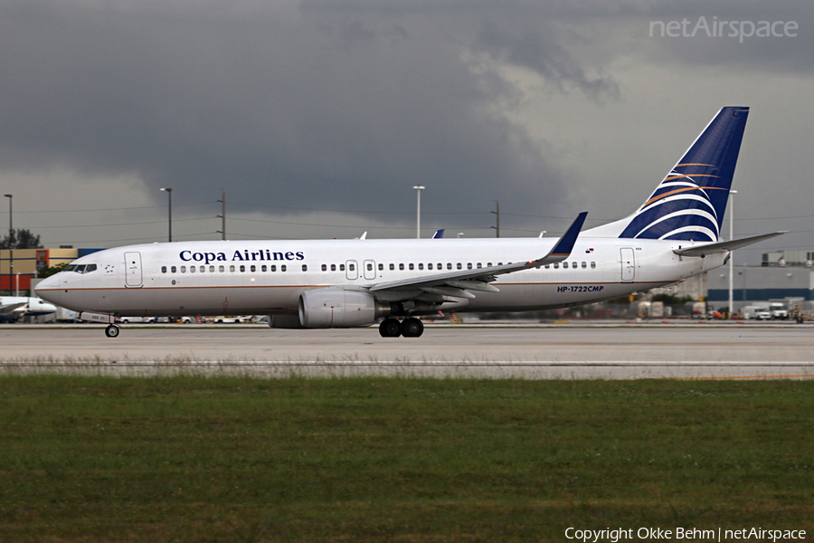 Copa Airlines Boeing 737-8V3 (HP-1722CMP) | Photo 36600