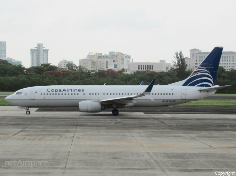 Copa Airlines Boeing 737-8V3 (HP-1722CMP) | Photo 581189
