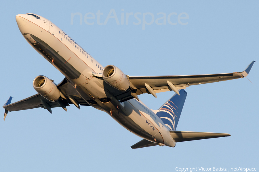Copa Airlines Boeing 737-8V3 (HP-1725CMP) | Photo 221574