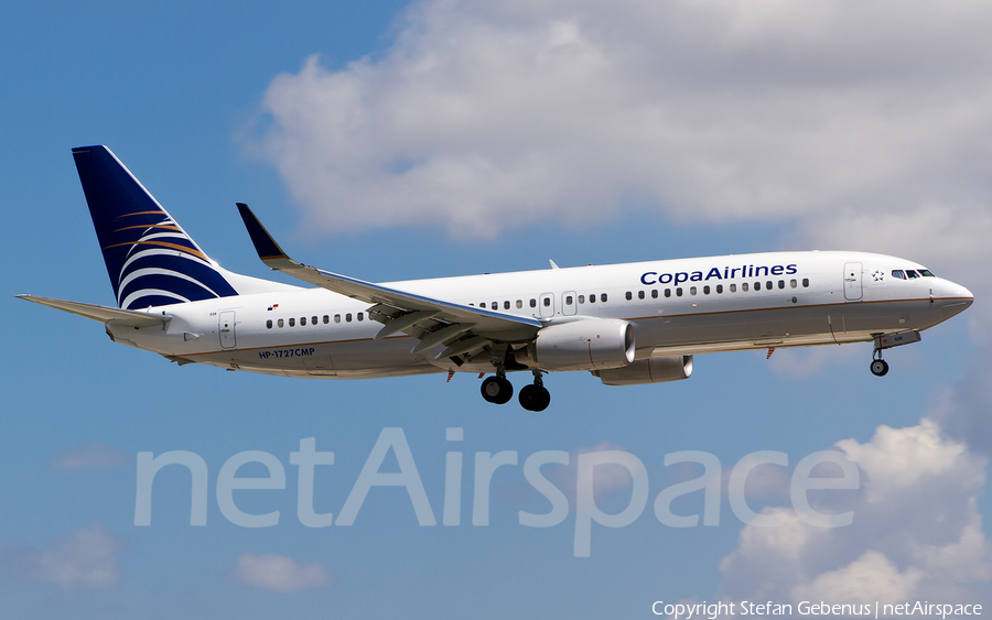 Copa Airlines Boeing 737-8V3 (HP-1727CMP) | Photo 4685