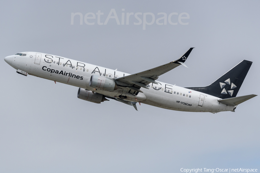 Copa Airlines Boeing 737-86N (HP-1728CMP) | Photo 282057