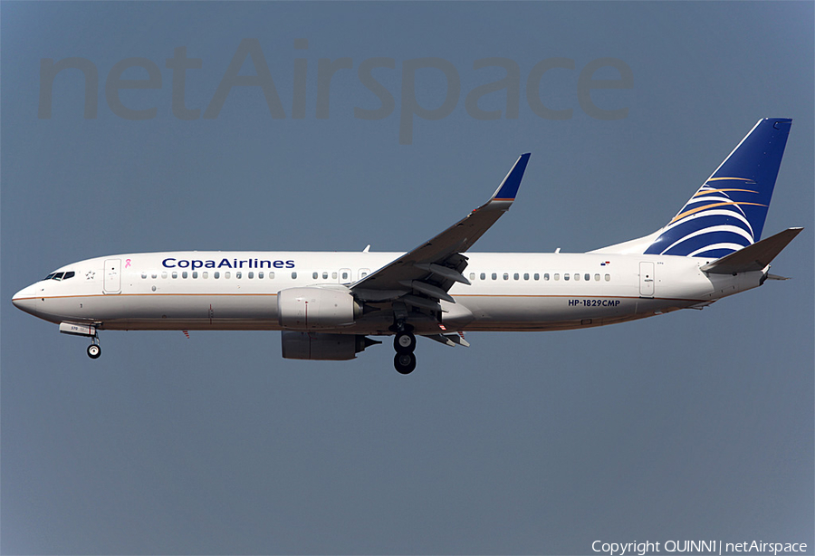 Copa Airlines Boeing 737-86N (HP-1728CMP) | Photo 35972