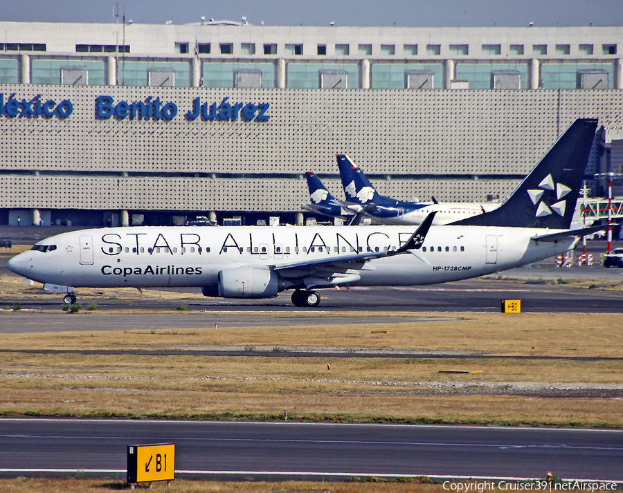 Copa Airlines Boeing 737-86N (HP-1728CMP) | Photo 265303