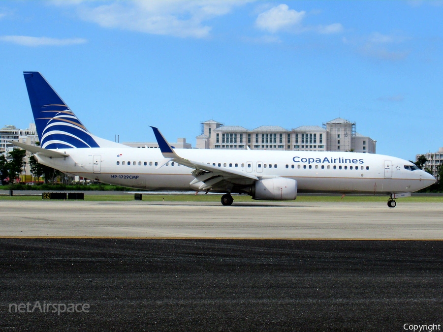 Copa Airlines Boeing 737-8V3 (HP-1729CMP) | Photo 224856